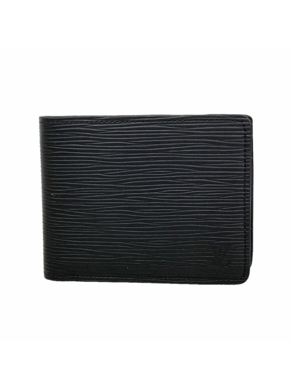 Louis Vuitton Billfold Epi Portefeuille Multiple Noir Wallet